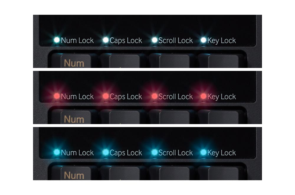 Color changeable LED indicator