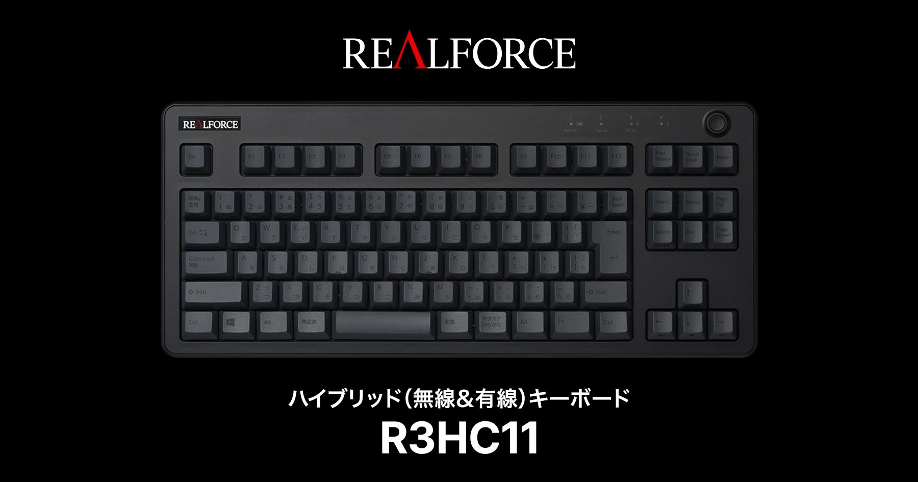 REALFORCE（リアルフォース）キーボード　R3HC11