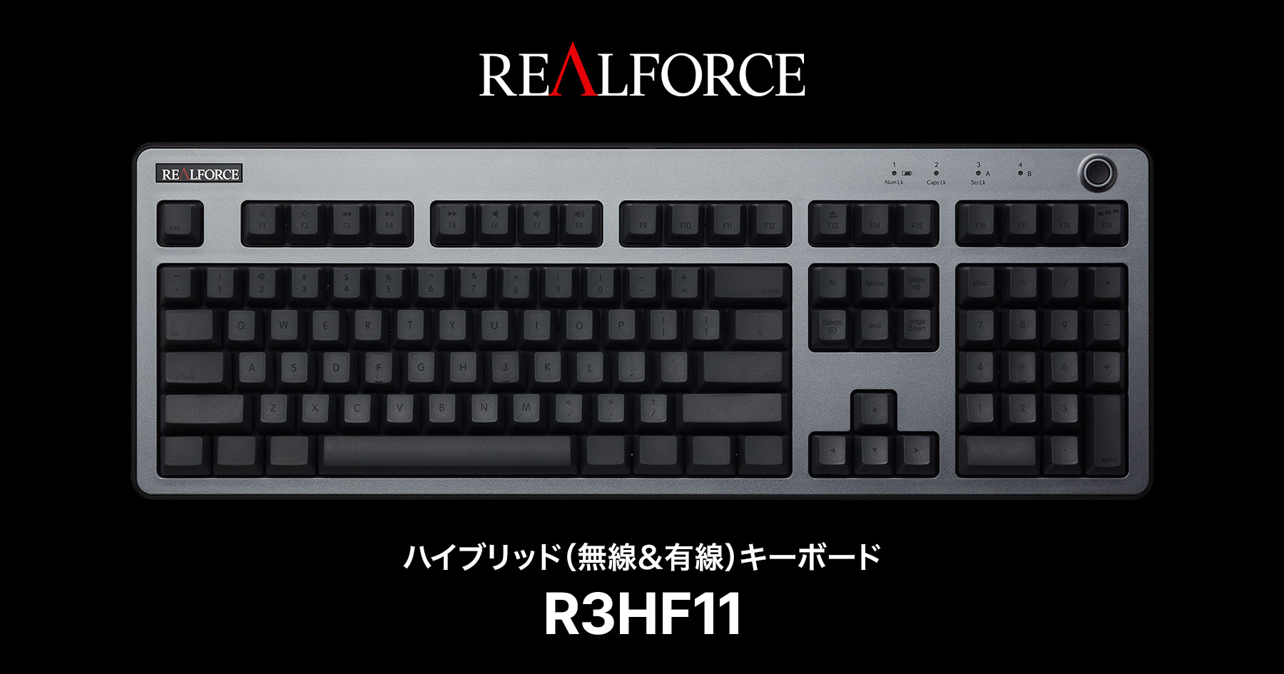 製品 : REALFORCE R3 キーボード Mac 配列 / R3HF11